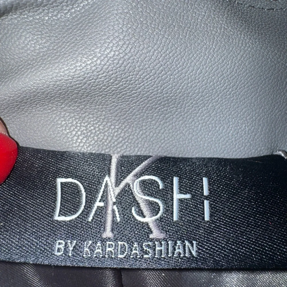 Dash by Kardashian Ash Gray and Black Jacket Size 2x NWT - Picture 3 of 5